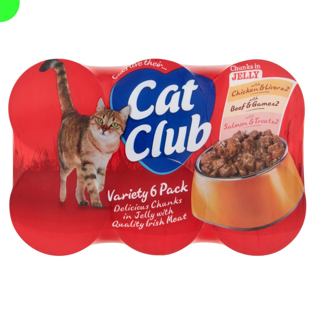 Cat Club Variety 4 x 6pk x 400g